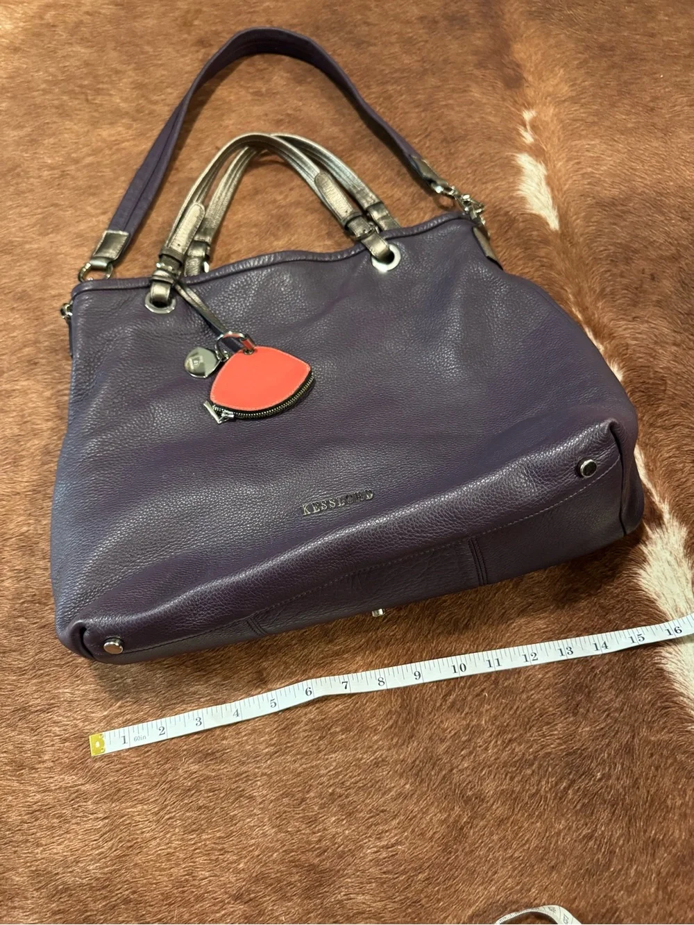 Leather Slouchy Hobo Bag-Kesslord Paris